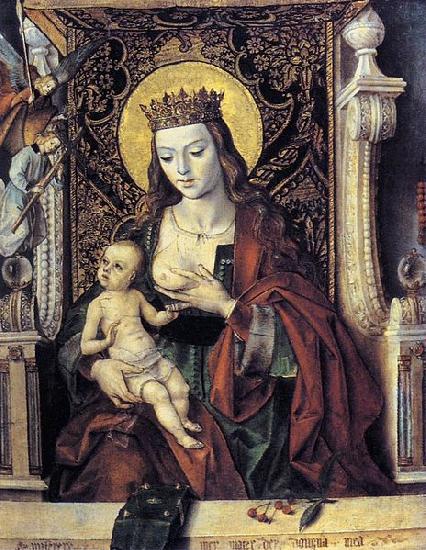 Pedro Berruguete Virgin and Child oil painting picture